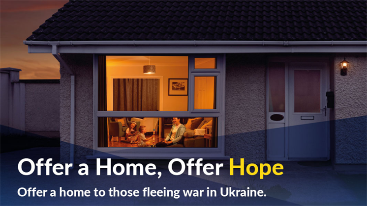 Offer a home, offer hope for Ukraine
