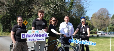 NTA and Wicklow Sports & Recreation Partnership Launch Bike Week 2025