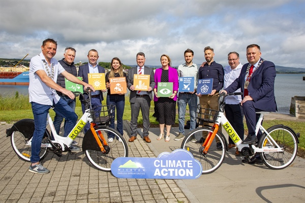 MOBY E-bike sharing scheme launches in Wicklow and Rathnew