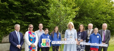 Safe Routes to School Improvements at Scoil Niocláis Naofa, Dunlavin, Co. Wicklow
