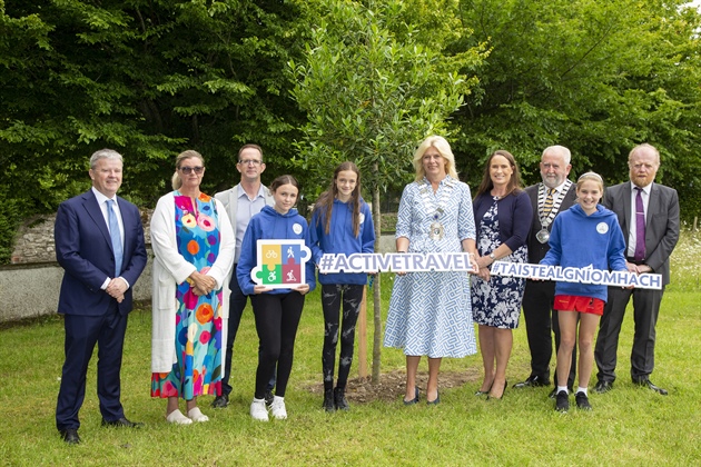 Safe Routes to School Improvements at Scoil Niocláis Naofa, Dunlavin, Co. Wicklow