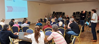 Community Engagement at the Launch of The Newtownmountkennedy Town Centre First Plan