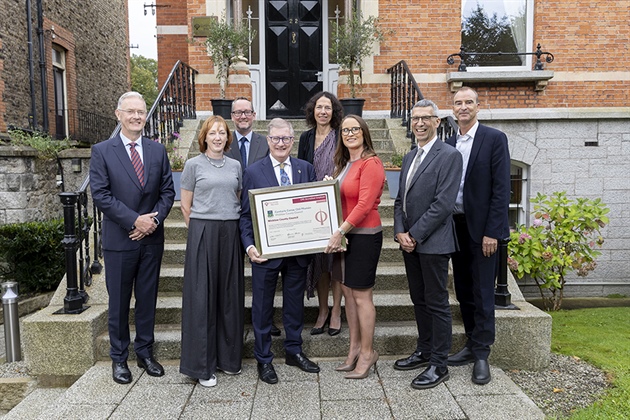 Council receives CPD Accredited Employer Standard from Engineers Ireland
