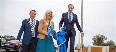 Tánaiste Simon Harris Officially Opens The Rockey Road Improvement Scheme