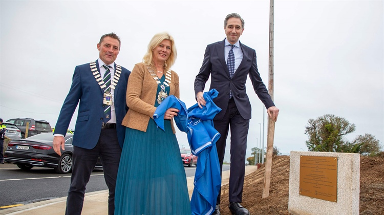 Tánaiste Simon Harris Officially Opens The Rockey Road Improvement Scheme