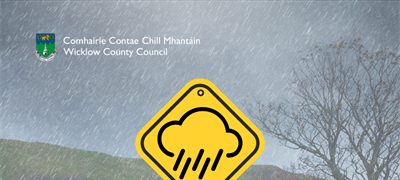 Status Yellow - Rain warning for Wicklow - 23:00 Saturday 18/10/2025 to 09:00 Sunday...