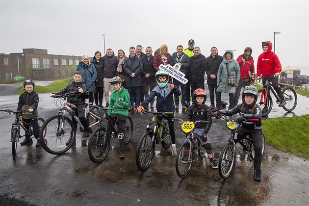 Official opening of The Murrough Pump Track