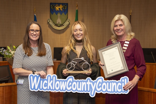 Wicklow County Council Hosts Civic Reception For Lara Gillespie