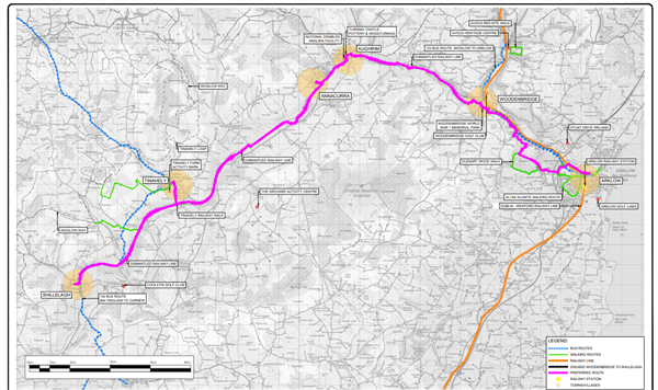 Arklow to Shillelagh Greenway Update