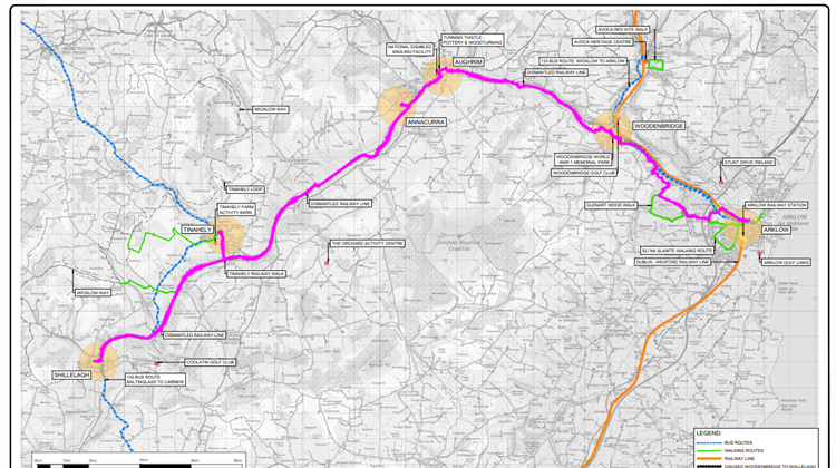 Arklow to Shillelagh Greenway Update