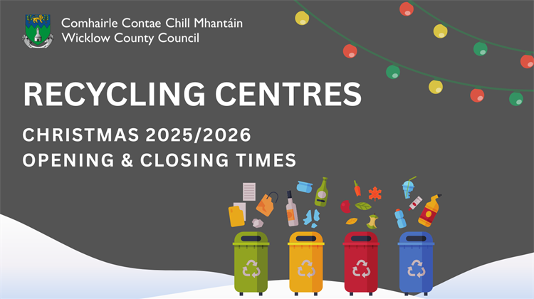 Christmas 2025/2026 Recycling Centre Opening and Closing Times