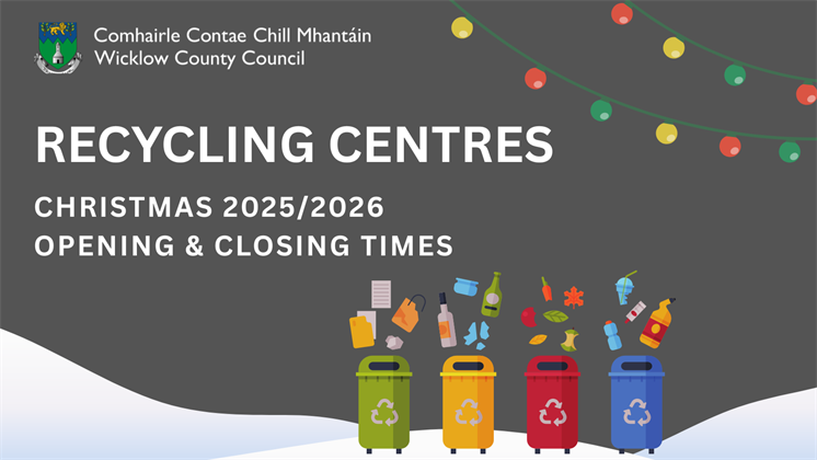 Christmas 2025/2026 Recycling Centre Opening and Closing Times