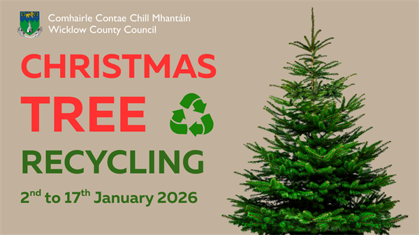 Christmas Tree Recycling 2nd to 17th January 2026