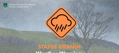 Statement from Wicklow County Council - Status Orange Weather update