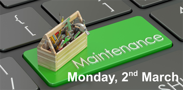 Essential System Maintenance Monday, 2nd March 2026