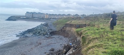 Sections of the Cliff Walk are in imminent danger of collapse and the public should...