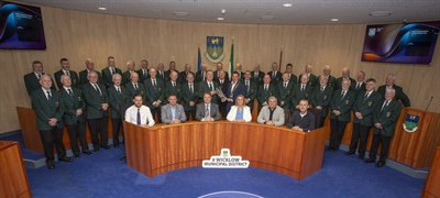 Wicklow MD Civic Reception for Choir and Football Team