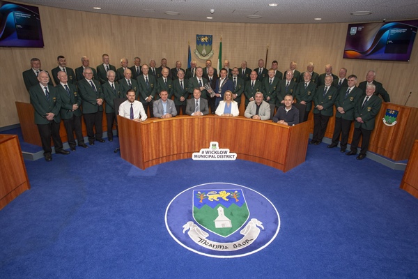 Wicklow MD Civic Reception for Choir and Football Team