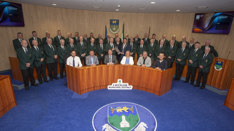 Wicklow MD Civic Reception for Choir and Football Team