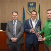 Wicklow Male Voice Choir and Wicklow Rovers AFC 2024-2025 Premier Team Honoured at a Cathaoirleach's Reception
