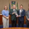 Wicklow Male Voice Choir and Wicklow Rovers AFC 2024-2025 Premier Team Honoured at a Cathaoirleach's Reception