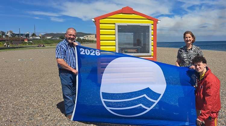 Greystones South Beach and Brittas Bay Celebrates Blue Flag Ward with Official Flag Raising