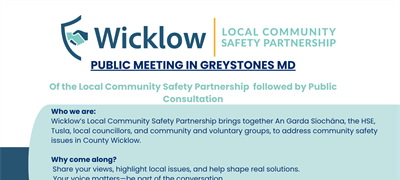 Local Community Safety Partnership Public Meeting