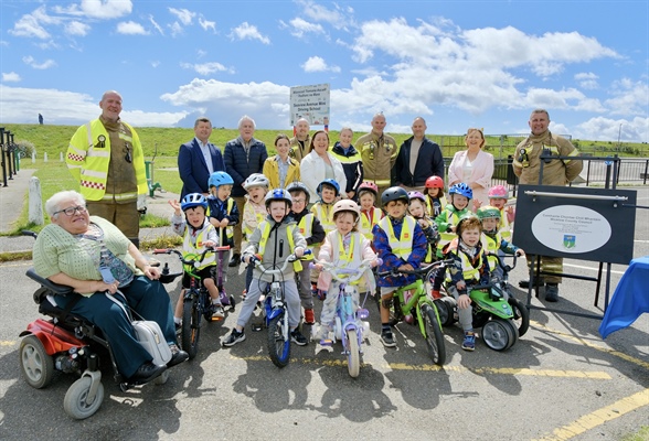 Official Opening of Mini Driving School at Seaview Avenue, Arklow