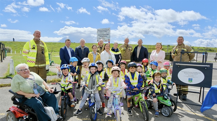 Official Opening of Mini Driving School at Seaview Avenue, Arklow
