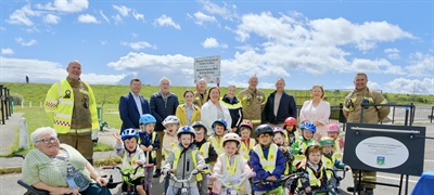 Official Opening of Mini Driving School at Seaview Avenue, Arklow