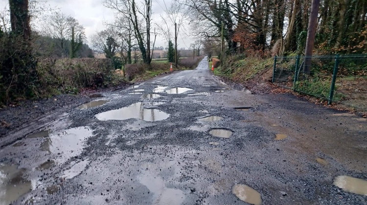 Wicklow County Council Welcomes Allocation of €10.72 Milion in Funding For Roads Damaged During Storm Chandra