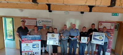 Wicklow Local Community Safety Partnership Acquires Property Marking Machine To...