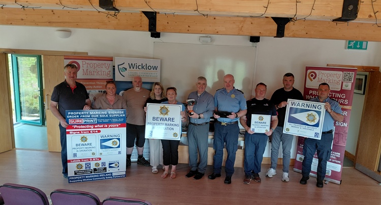 Wicklow Local Community Safety Partnership Acquires Property Marking Machine To Support Crime Prevention