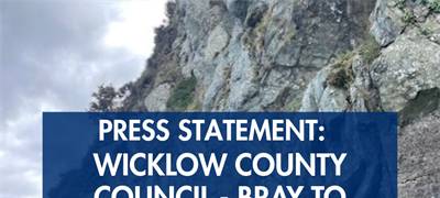 Press Statement: Wicklow County Council - Bray to Greystones Cliff Walk