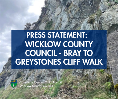 Press Statement: Wicklow County Council - Bray to Greystones Cliff Walk