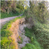 Imagery showing the current condition of the Cliff Walk 1. Photo Credit: Tetra tech