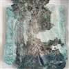 Zelda Cunningham, Seascapes ii, Cotton on silk, beeswax, ink, silk and hand dyed threads