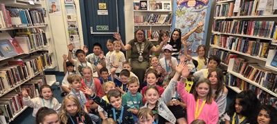 Celebrating a bumper summer of reading at Ballywaltrim Library