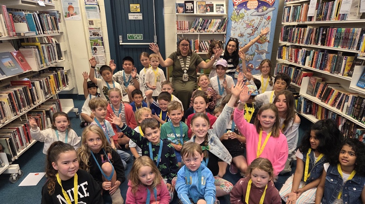 Celebrating a bumper summer of reading at Ballywaltrim Library