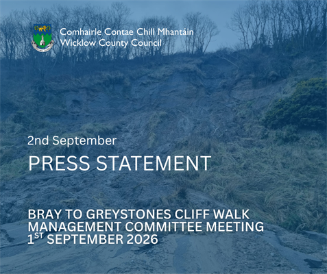 Update Bray To Greystones Management Committee Meeting 1st September 2026